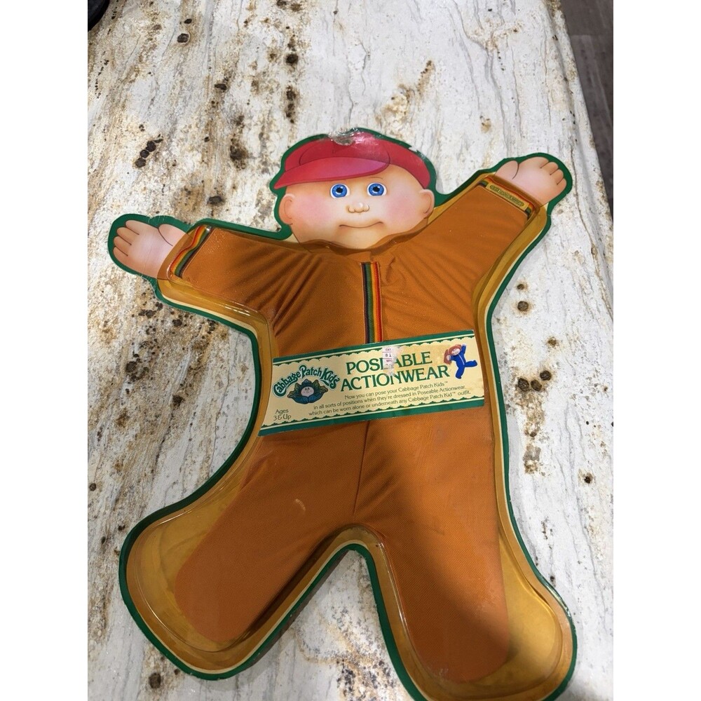 Rare Vintage Cabbage Patch Kids Doll Caleco Kids Poseable Actionwear 1983